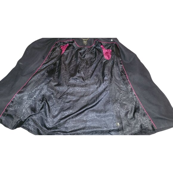 Express Womens Double Breasted Navy Peacoat Jacket Size M - Picture 5 of 7